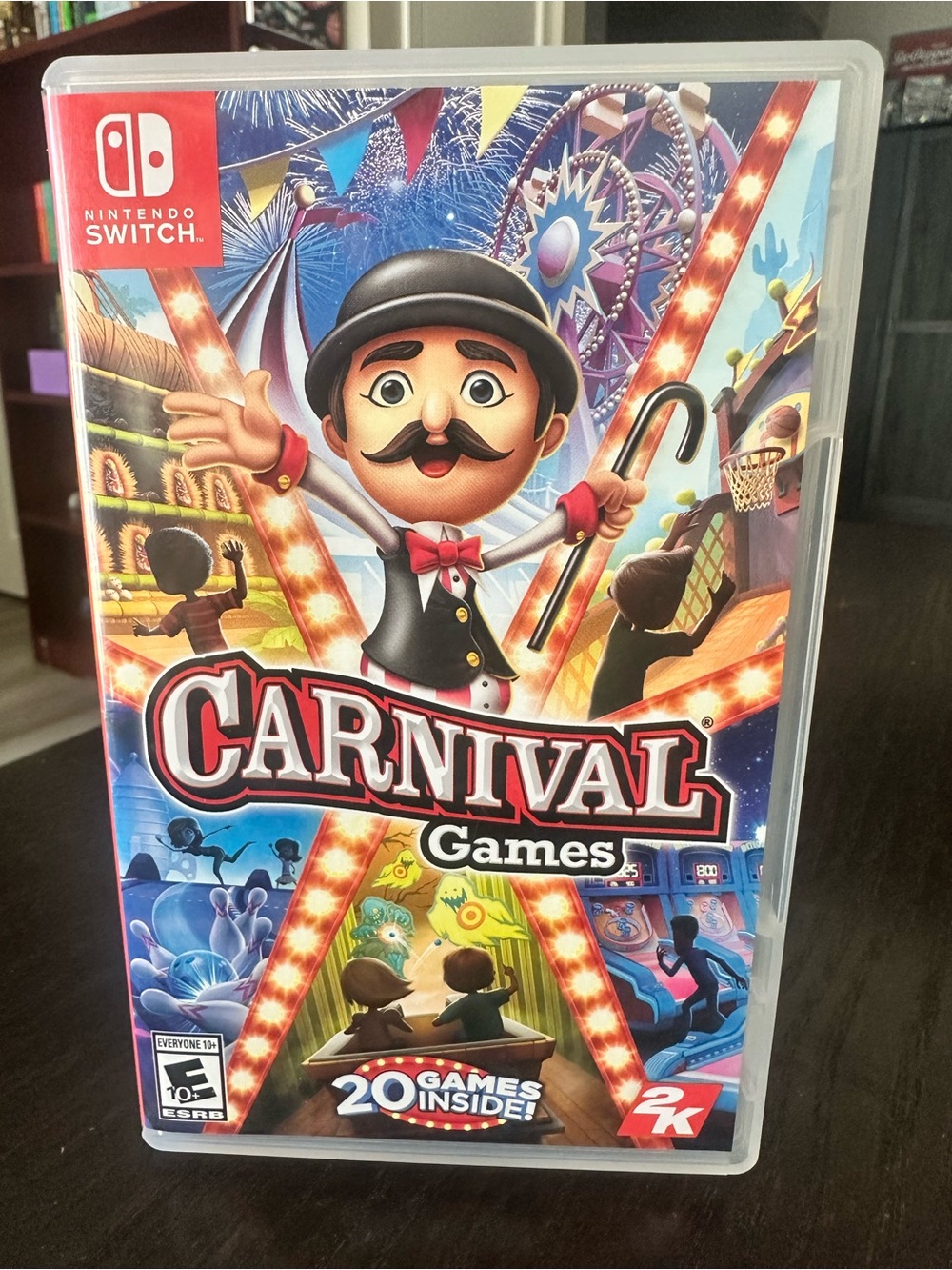 Nintendo Carnival Games - Multicolor Festival Artwork